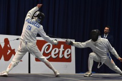 Riccione, 10-13 Maggio 2024 Campionato Nazionale Gold Cadetti e Giovani alle 6 specialità. In foto: GALLUZZO VS BENTIVOGLI Foto: TRIFILETTI Andrea / Bizzi Team