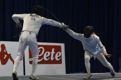 Riccione, 10-13 Maggio 2024 Campionato Nazionale Gold Cadetti e Giovani alle 6 specialità. In foto: MOCCI VS BENTIVOGLI Foto: TRIFILETTI Andrea / Bizzi Team