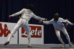 Riccione, 10-13 Maggio 2024 Campionato Nazionale Gold Cadetti e Giovani alle 6 specialità. In foto: MOCCI VS BENTIVOGLI Foto: TRIFILETTI Andrea / Bizzi Team
