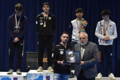 Riccione, 10-13 Maggio 2024 Campionato Nazionale Gold Cadetti e Giovani alle 6 specialità. In foto: MOCCI, BENTIVOGLI, MARINETTI, GALLUZZO Foto: TRIFILETTI Andrea / Bizzi Team