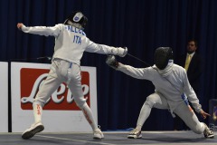 Riccione, 10-13 Maggio 2024 Campionato Nazionale Gold Cadetti e Giovani alle 6 specialità. In foto: GALLUZZO VS BENTIVOGLI Foto: TRIFILETTI Andrea / Bizzi Team
